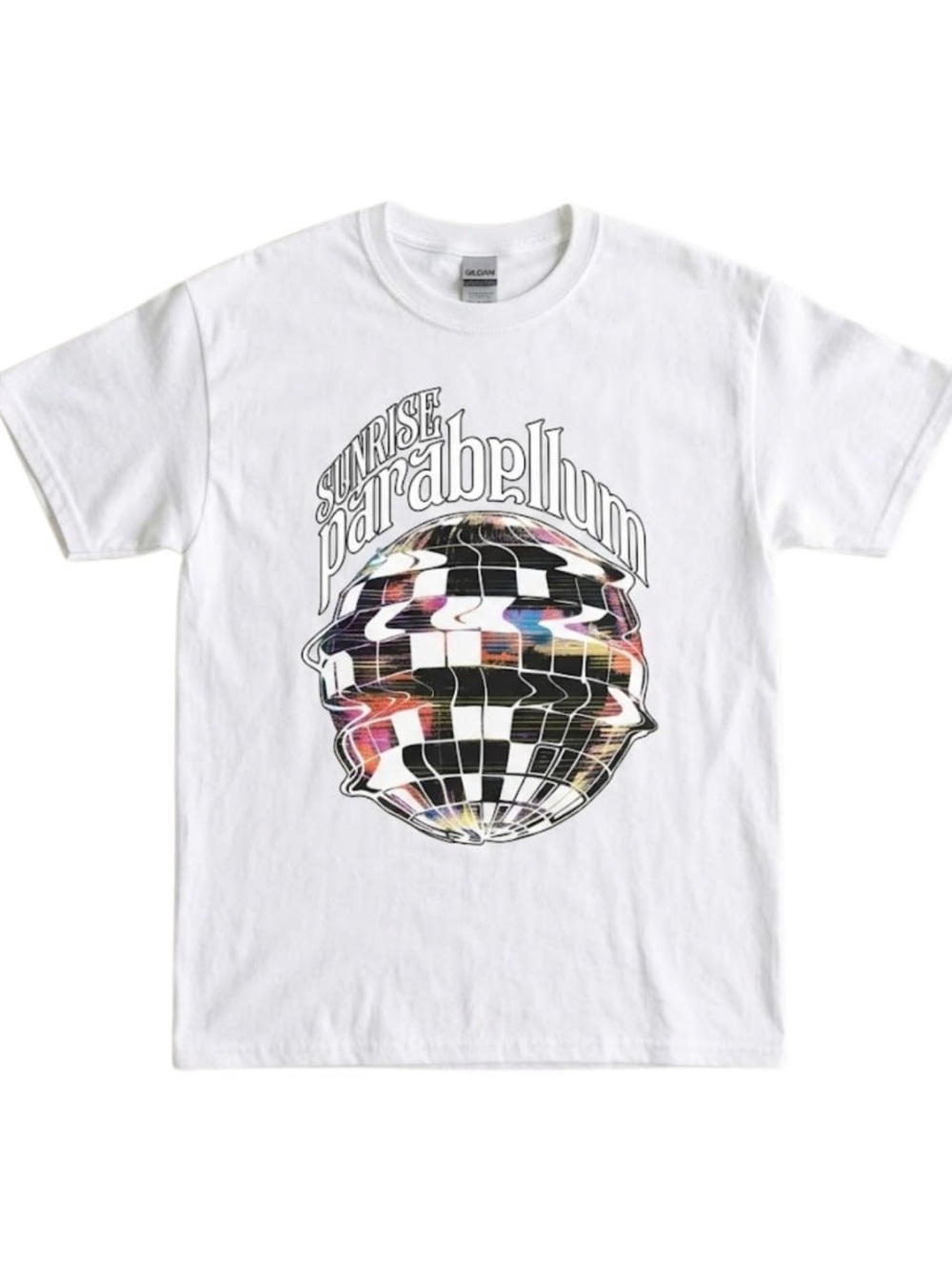 Gildan white Disco Elysium Sunrise T-Shirt